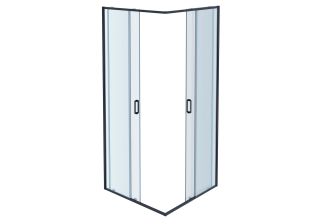 Душевой уголок Aquatek AQ ARI KV 09020GM 90x90 см оружейная сталь